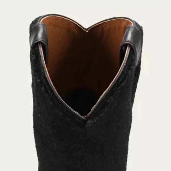 Frye Billy Leather Shearling Cowboy Boots $498 - Picture 6 of 6